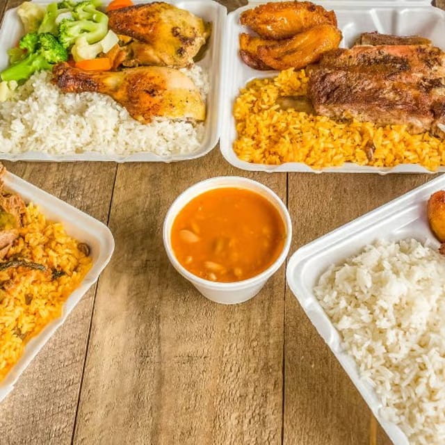 Lunch Special with White Rice.
